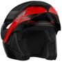 Imagem de Capacete Moto Escamoteavel Modular Pro Tork V-Pro Jet 2 Carbon Viseira Fumê Feminino Masculino