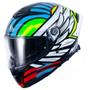 Imagem de Capacete Moto Esportivo Mt Thunder 4 Drax B7 Azul