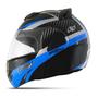 Imagem de Capacete Moto Fechado Escamoteável Robocop Articulado Pro Tork V - Pro Jet 2 Carbon Fundo Preto Masculino Feminino