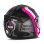 Imagem de Capacete Moto Fechado Etceter Stronger Faster Fosco