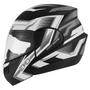 Imagem de Capacete Moto Fechado Feminino Masculino Escamoteável Robocop Pro Tork Attack Evo Fosco