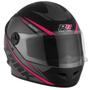 Imagem de Capacete Moto Fechado Feminino Masculino Integral Protork R8 Original C/ Selo Inmetro 56 58 60