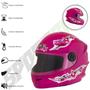 Imagem de Capacete Moto Fechado Infantil Criança Pro Tork Liberty 4 Four Girls Kids Feminino