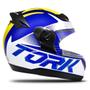 Imagem de Capacete Moto Fechado Integral Pro Tork Liberty Evolution G7 Brilhante Masculino e Feminino Tamanhos 56 / 58 / 60