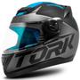 Imagem de Capacete Moto Fechado Integral Pro Tork Liberty Evolution G7 Fosco Masculino e Feminino