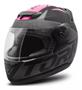 Imagem de Capacete moto fechado liberty evolution g7 feminino rosa preto fosco