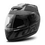 Imagem de Capacete Moto Fechado Liberty Evolution G7 Viseira Cristal Preto/Cinza Inmetro Tamanho 56 - Pro Tork