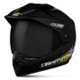 Imagem de Capacete  Moto Fechado Liberty MX Vision Viseira Fumê Pro Pro Tork Masculino Feminino Confortável Segurança Acessórios