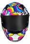 Imagem de Capacete Moto Fechado Ls2 Ff358 Buble Branco Colorido