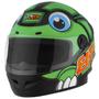 Imagem de Capacete Moto Fechado Pro Tork R8 Turtle Brilhante Tartaruga Feminino Masculino