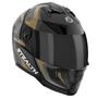 Imagem de Capacete Moto Fechado Pro Tork Stealth Concept Brilhante Viseira Fumê Resistência Segurança Conforto Proteção Masculino Feminino