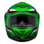 Imagem de Capacete Moto Fechado Verde G8 EVO Viseira Cristal Inmetro Tamanho 56 58 60 62 - Pro Tork