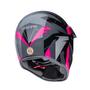 Imagem de Capacete Moto Feminino Bieffe 3 Sport Hills Cross Trilha Cinza Rosa C/ Selo Inmetro Lançamento
