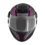 Imagem de Capacete Moto Feminino Pro Tork 788 G6 Preto Fosco Rosa