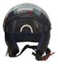 Imagem de Capacete Moto FW3 X Open Up 43 Azul e Vermelho Tamanho 60