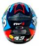 Imagem de Capacete Moto Gtx 43 Lançamento Oculos Interno Fechado Fw3