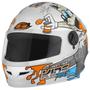 Imagem de Capacete Moto Infantil Fechado Liberty Four Kids Paint Fosco Pro Tork