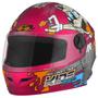 Imagem de Capacete Moto Infantil Fechado Liberty Four Kids Paint Fosco Pro Tork