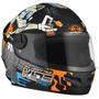 Imagem de Capacete Moto Infantil Fechado Pro Tork New Liberty Four Kids Paint Fosco Personalizado 4 Rabiscado