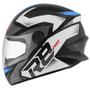 Imagem de Capacete Moto Integral Fechado Pro Tork R8 Pro Brilhante Masculino Feminino Viseira Cristal 56 58 60