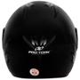 Imagem de Capacete Moto Liberty Four Pro Tork tamanho 58 Fechado Preto