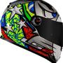 Imagem de Capacete Moto Ls2 FF358 Classic Alex Barros Cinza Azul