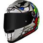 Imagem de Capacete Moto Ls2 FF358 Classic Alex Barros Cinza Azul