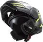 Imagem de Capacete Moto Ls2 SKID FF902 Preto Amarelo Articulado