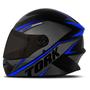 Imagem de Capacete Moto Masculino Feminino Piloto Fechado R8 Viseira Fumê Integral Pro Tork