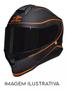 Imagem de Capacete Moto Mormaii M1 Classic Preto Fosco Laranja Oferta