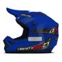 Imagem de Capacete Moto Motocross Trilha Fechado Liberty Mx Pro Tork Integral Off Road Motociclista