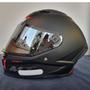 Imagem de Capacete Moto Mt Stinger 2 Preto Fosco Solid A1 +Vis Cromada