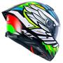 Imagem de Capacete Moto Mt Thunder 4 Drax B7 Azul + Viseira Prata