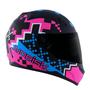 Imagem de Capacete Moto Norisk Ff391 Stunt Pixel Preto Lançamento