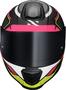 Imagem de Capacete Moto Norisk Razor Speedmax Preto Fosco Amarelo Rosa