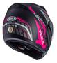 Imagem de Capacete Moto Peels Mirage Living Preto Fosco Pink Aberto