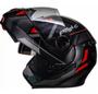 Imagem de Capacete Moto Peels Robocop Dynamic U-rb2 Preto Vermelho Fosco