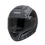 Imagem de Capacete Moto Peels Spike 2 STK Cinza e Preto Fosco Motociclista