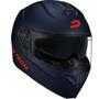 Imagem de Capacete Moto Race Tech Signal Monocolor Azul Fosco