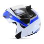 Imagem de Capacete moto robocop articulado Escamoteável feminino e masculino V-pro Jet 2 Carbon Pro Tork 