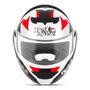 Imagem de Capacete Moto Robocop Escamoteável Articulado Pro Tork V - Pro Jet Red Nose Masculino Feminino