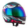 Imagem de Capacete Moto Spark Dragon Tiffany Ebf  Mais Viseira Camaleão