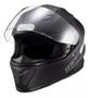 Imagem de Capacete Moto Texx Fechado Hawk Solid Preto Fosco Motoqueiro