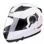 Imagem de Capacete Moto Texx Gladiator V3 Articulado Branco Brilhante