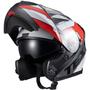 Imagem de Capacete Moto Texx Gladiator V3 Reisen Vermelho/Branco