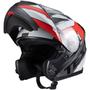 Imagem de Capacete Moto Texx Gladiator V3 Reisen Vermelho/Branco