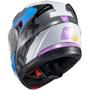 Imagem de Capacete Moto Texx Gladiator V3 Reisen + Viseira Azul