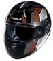 Imagem de Capacete Moto U-rb2 Hold Robocop Urban Preto-cobre Peels TAMANHO 62