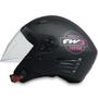 Imagem de Capacete Moto X Open Custom Preto Fosco Rosa Tamanho 58