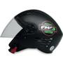 Imagem de Capacete Moto X Open Custom Preto Fosco Verde Tamanho 56